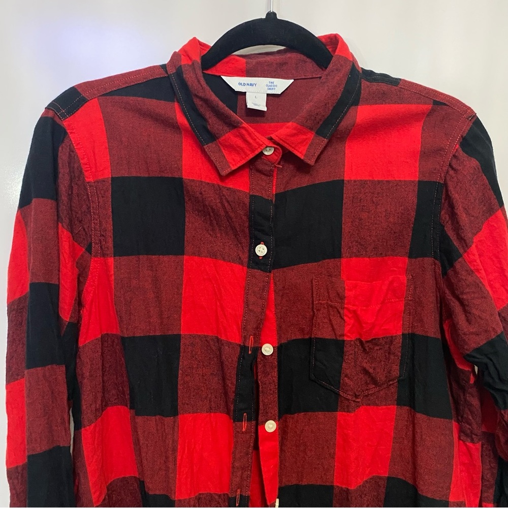 Old Navy Buffalo Plaid The Classic Shirt